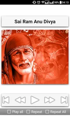 Sai Baba Devotional Songs Telu android App screenshot 10