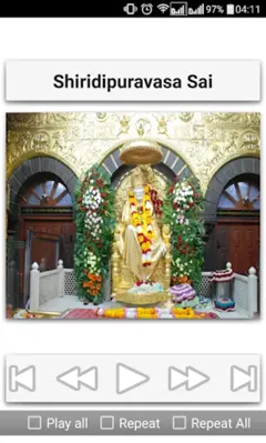 Sai Baba Devotional Songs Telu android App screenshot 1