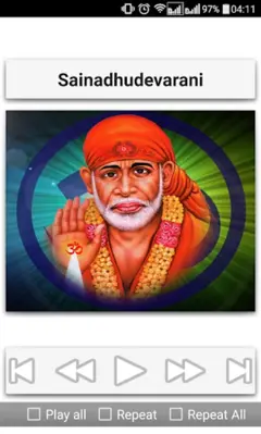 Sai Baba Devotional Songs Telu android App screenshot 7